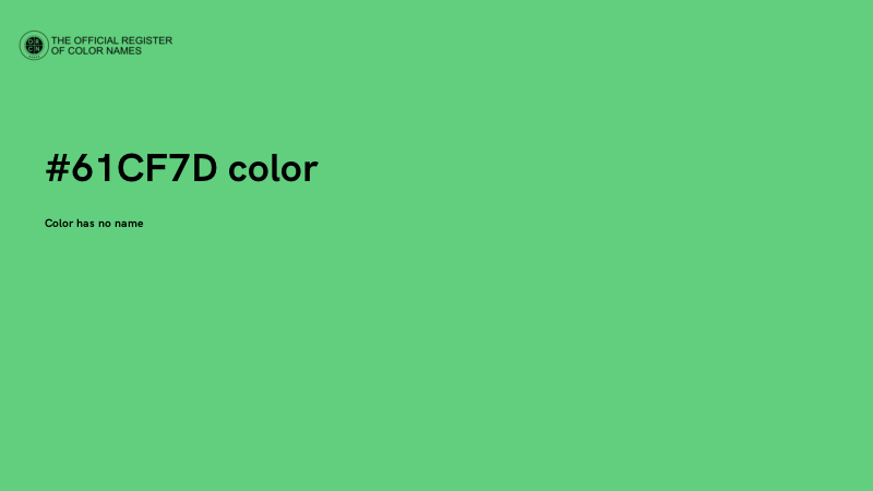 #61CF7D color image