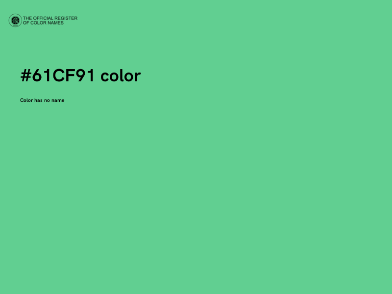 #61CF91 color image