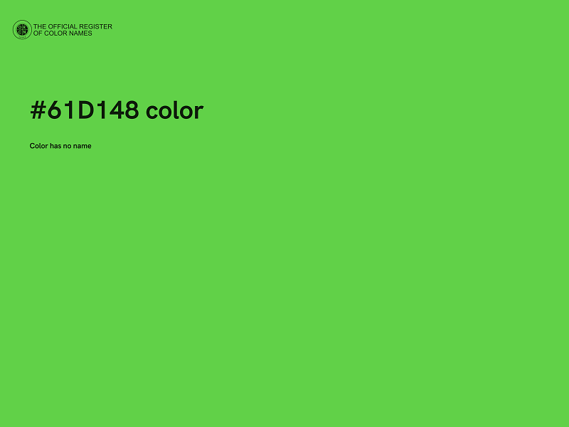 #61D148 color image