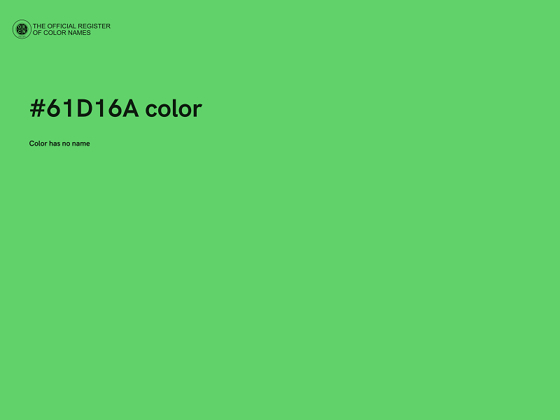 #61D16A color image