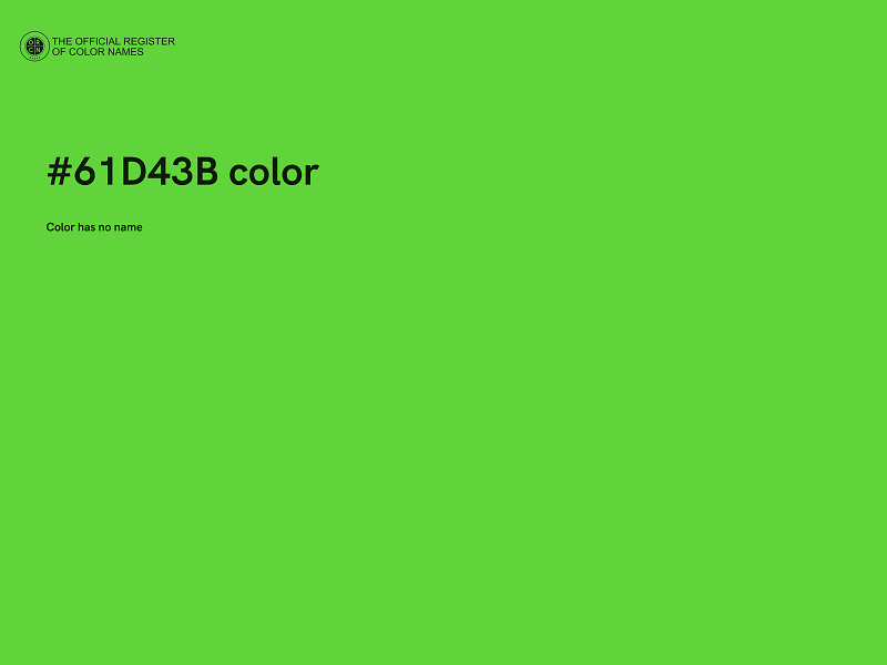 #61D43B color image