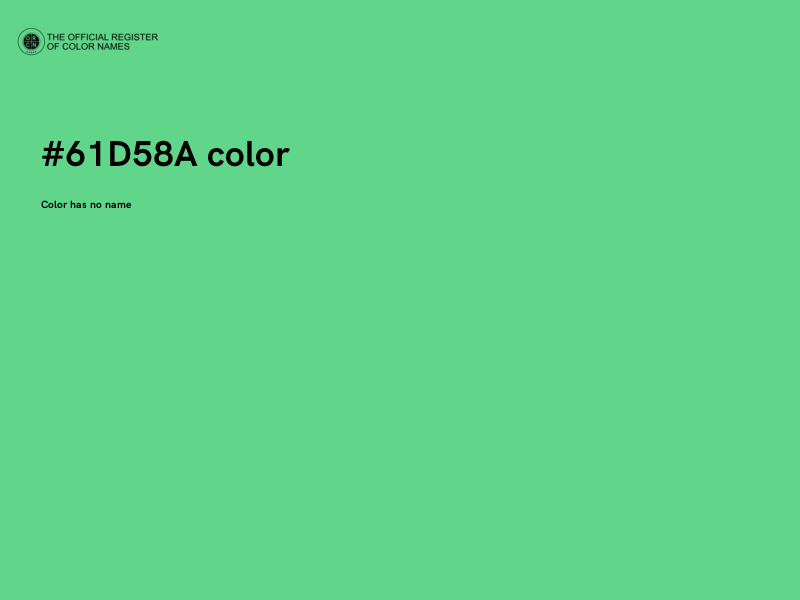 #61D58A color image