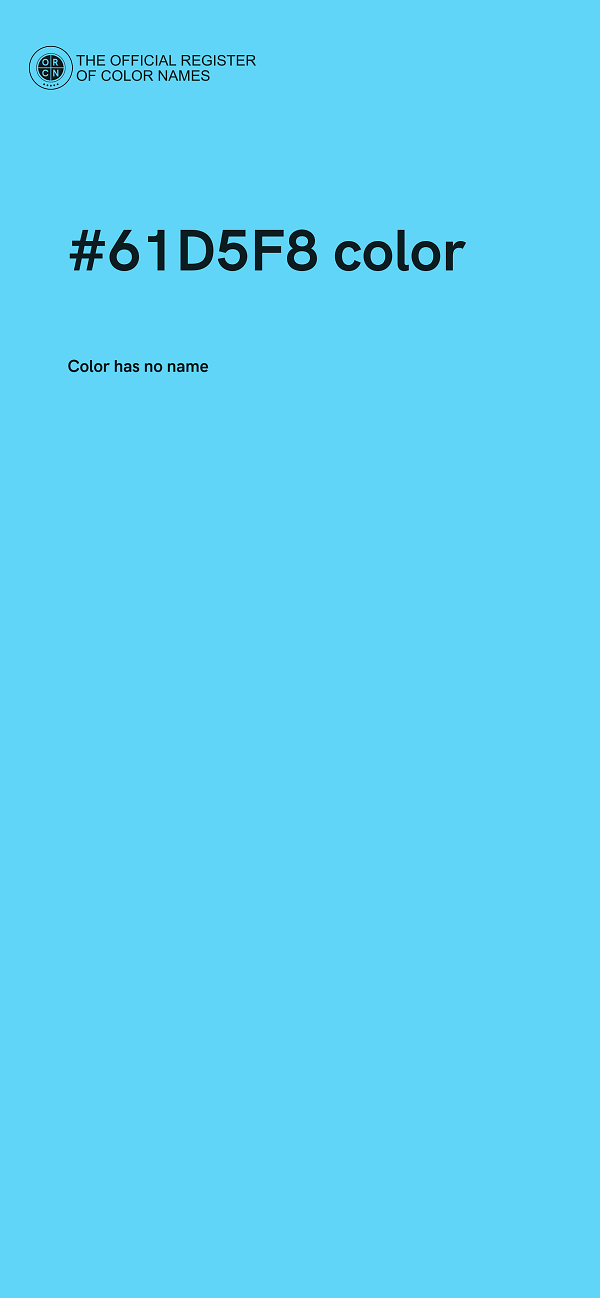 #61D5F8 color image