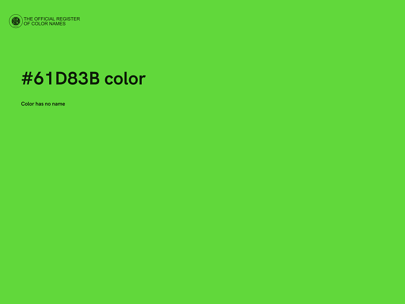 #61D83B color image