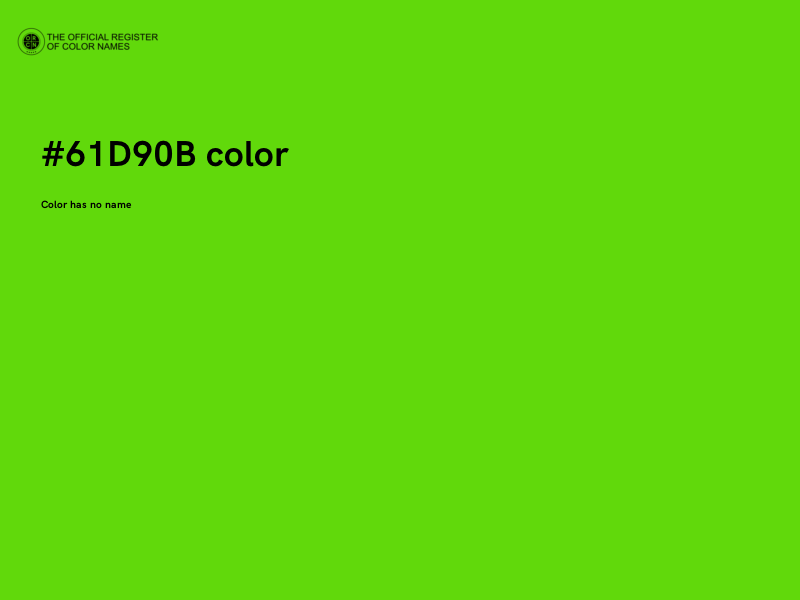 #61D90B color image