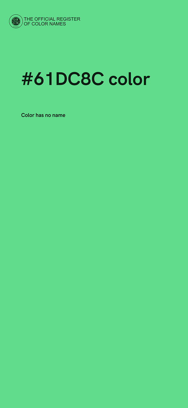 #61DC8C color image
