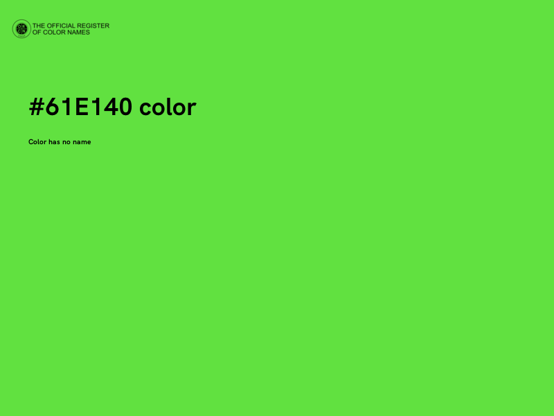 #61E140 color image