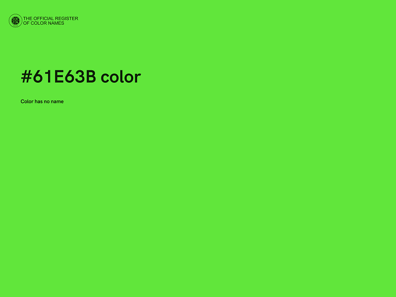 #61E63B color image