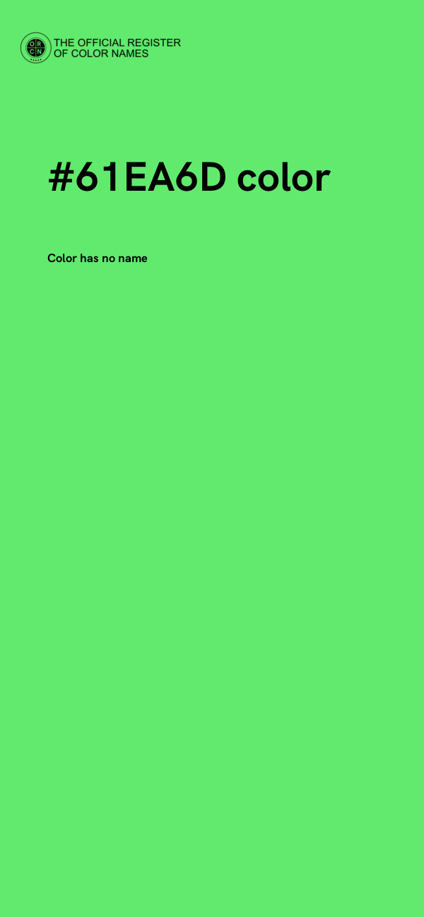 #61EA6D color image
