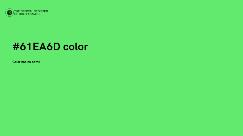 #61EA6D color image