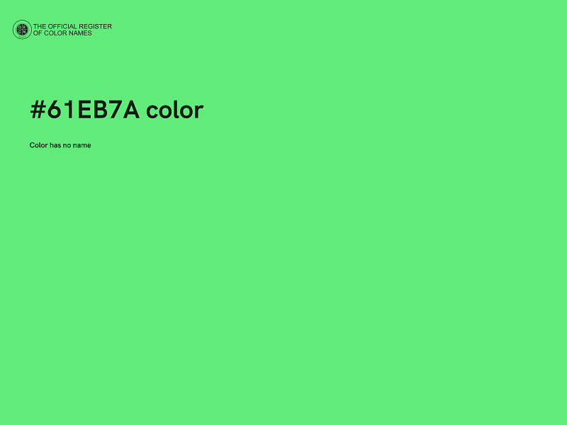 #61EB7A color image