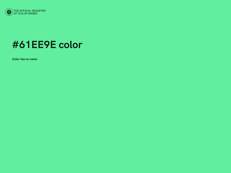 #61EE9E color image