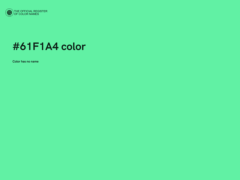 #61F1A4 color image
