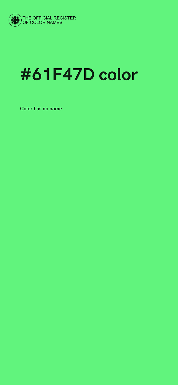 #61F47D color image