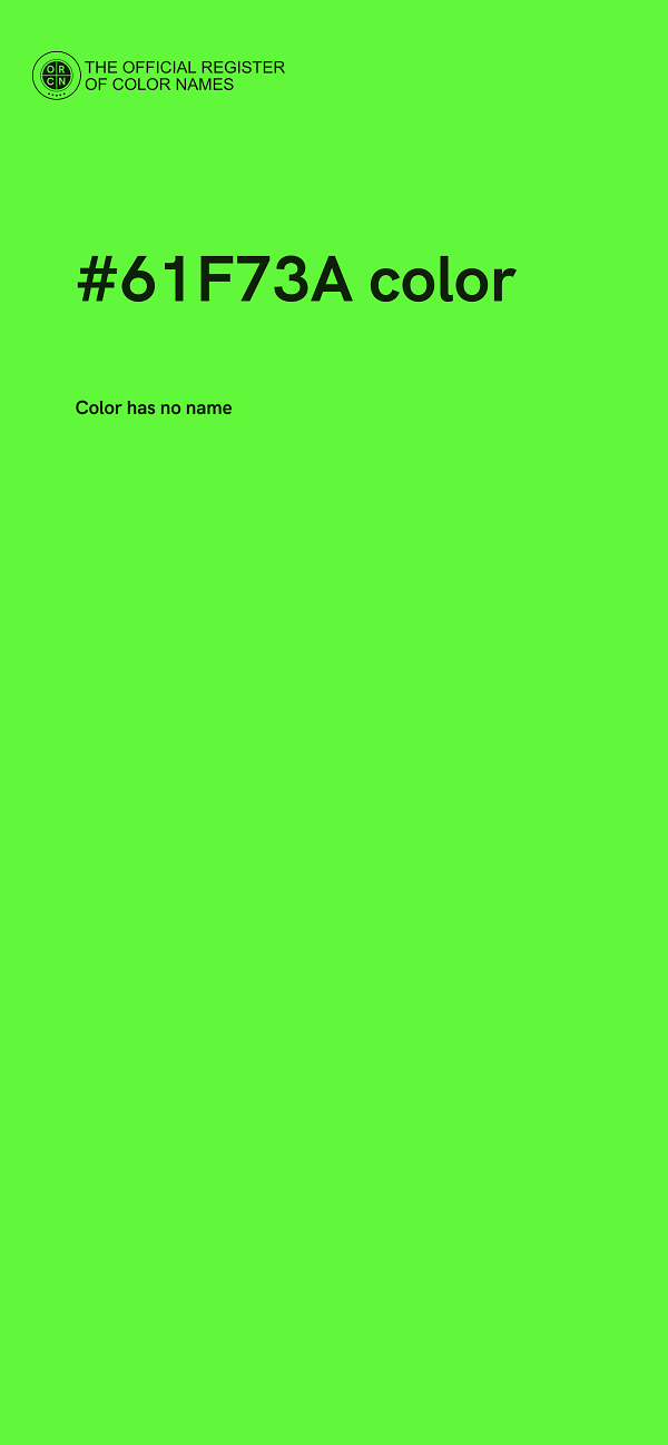 #61F73A color image