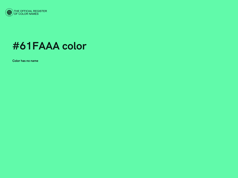 #61FAAA color image