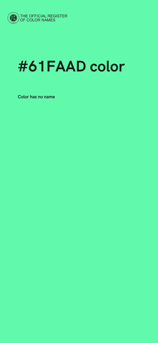 #61FAAD color image