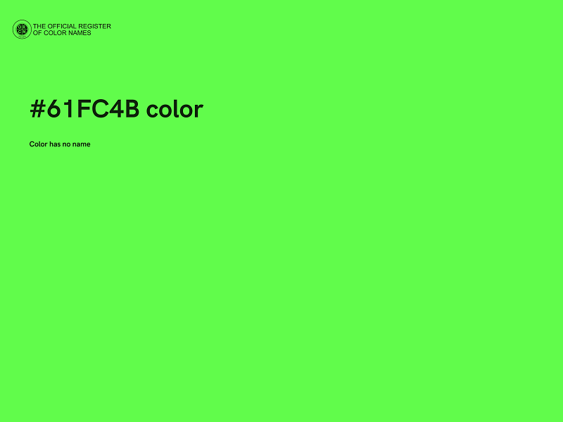 #61FC4B color image