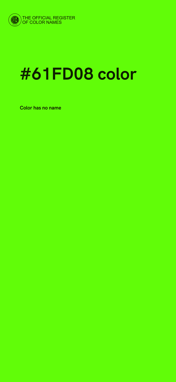 #61FD08 color image