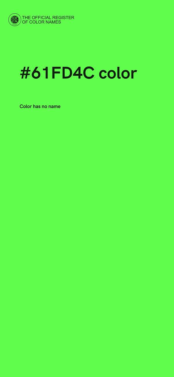 #61FD4C color image