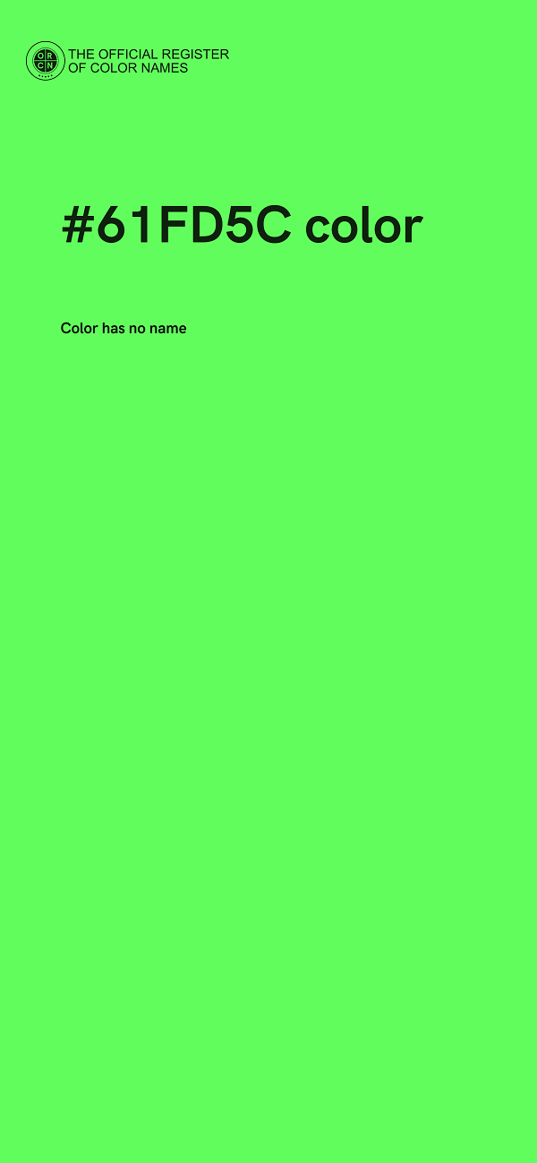 #61FD5C color image