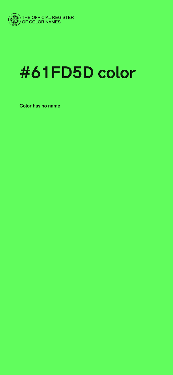 #61FD5D color image