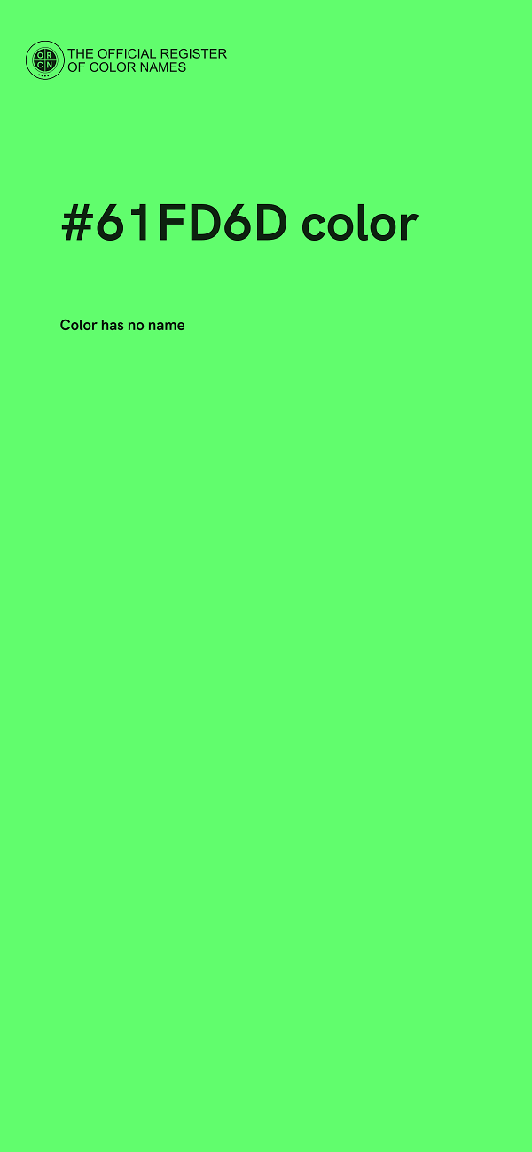 #61FD6D color image