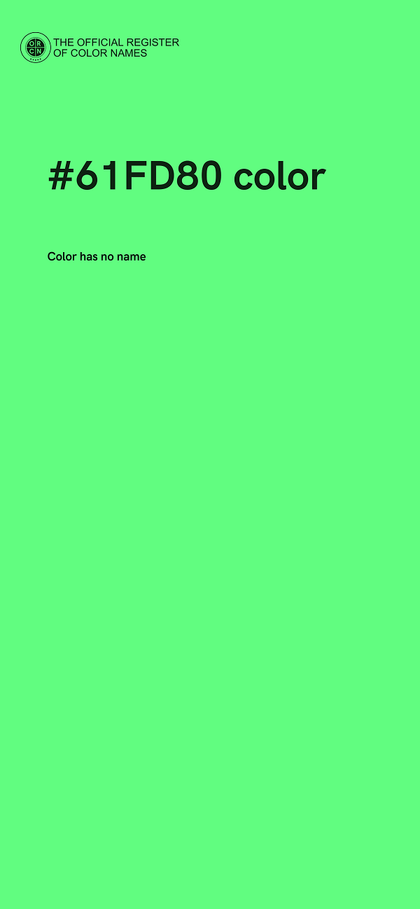#61FD80 color image