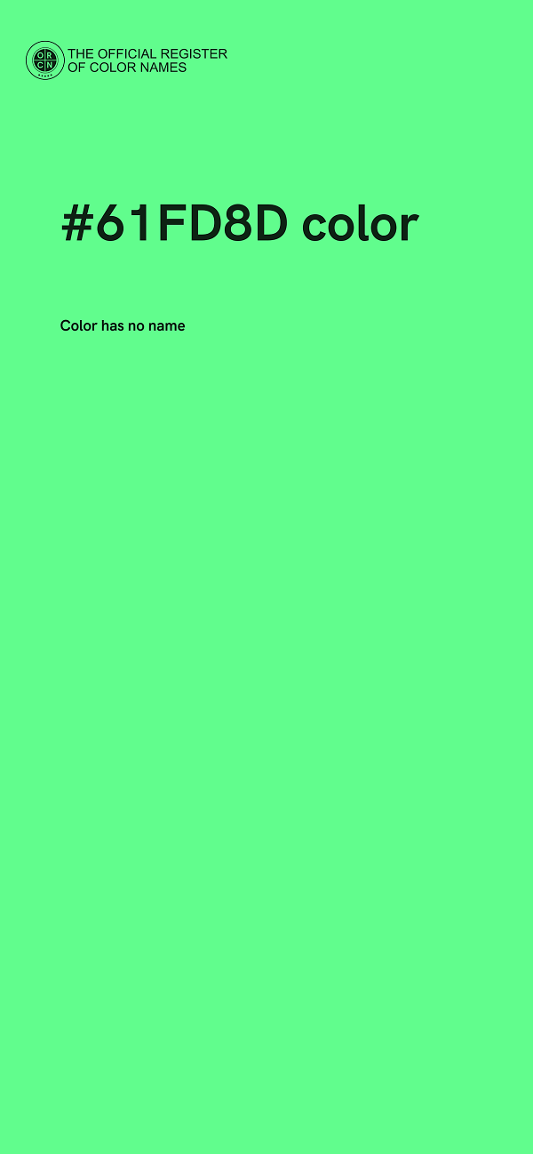 #61FD8D color image