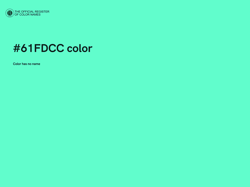 #61FDCC color image