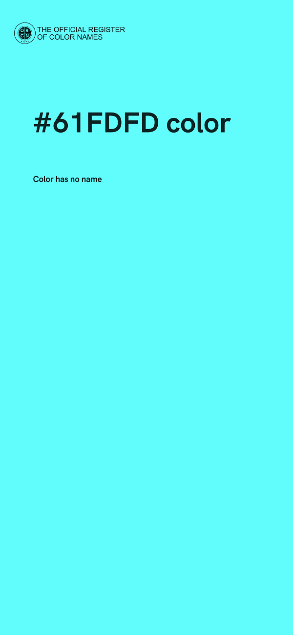 #61FDFD color image