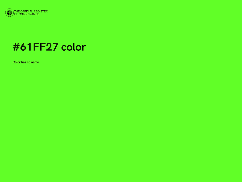#61FF27 color image