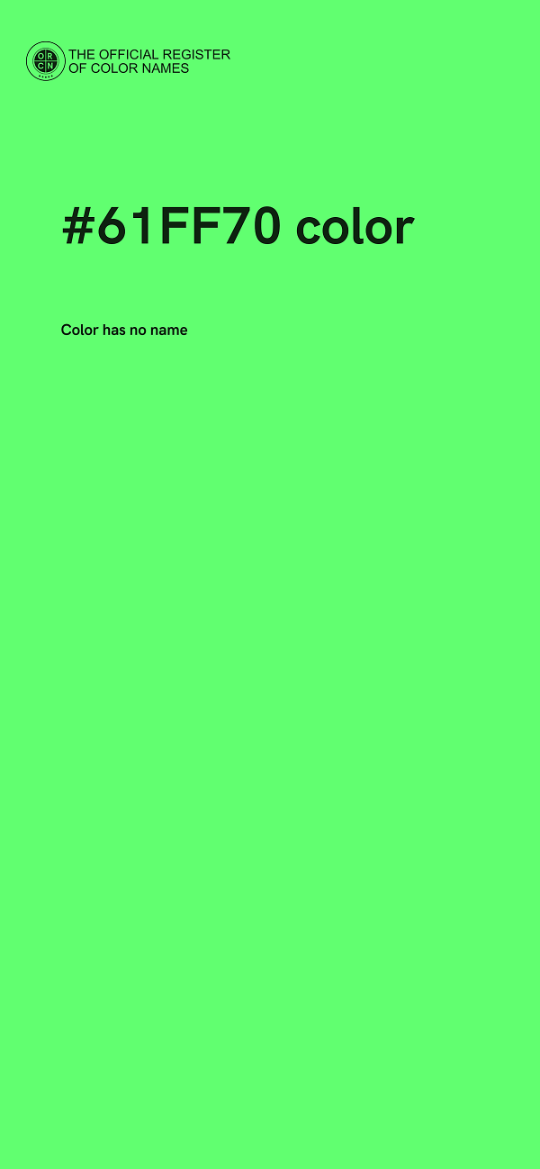 #61FF70 color image