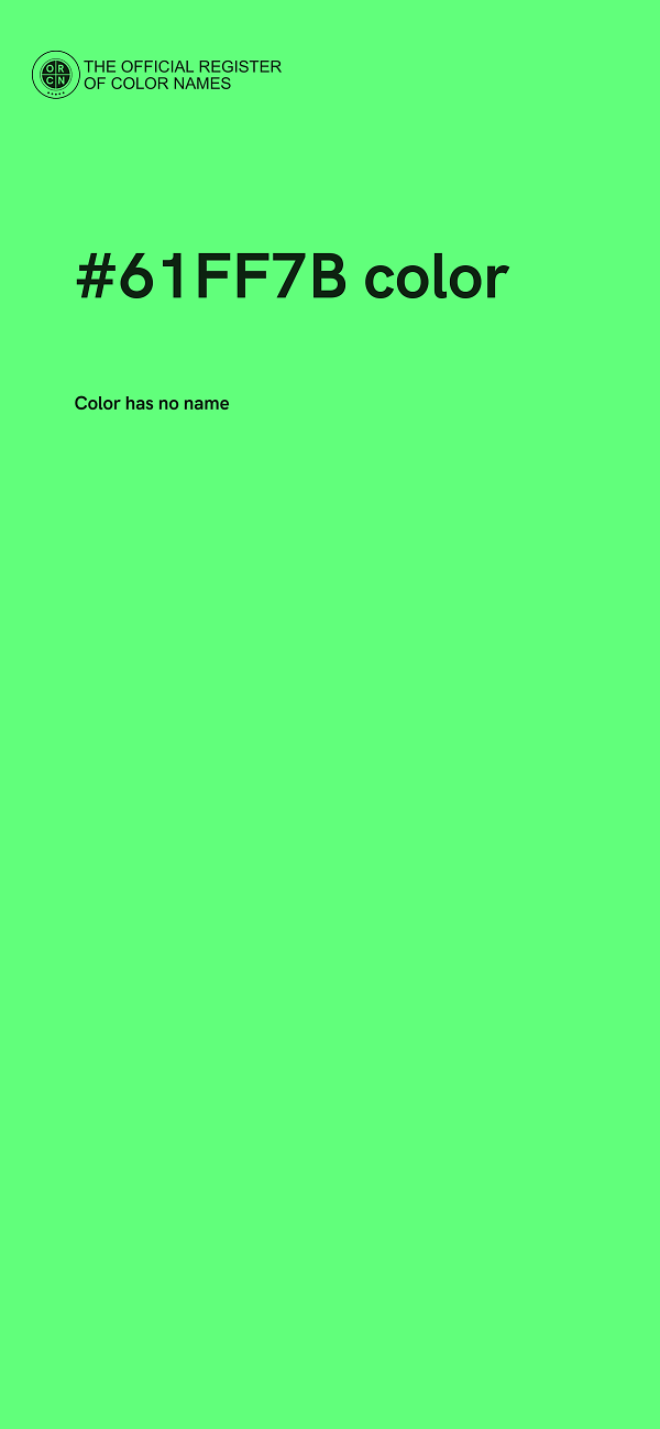 #61FF7B color image
