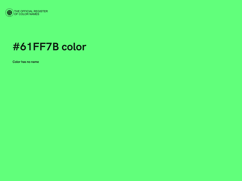 #61FF7B color image