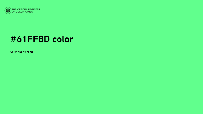 #61FF8D color image