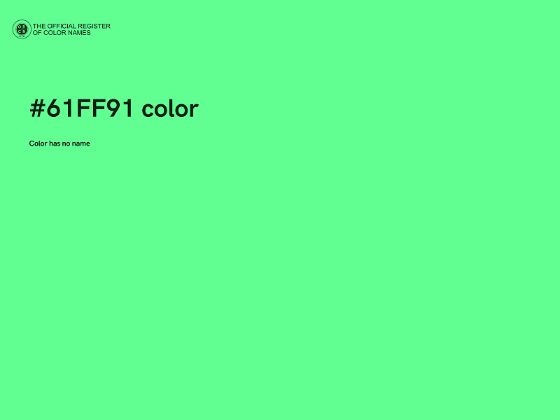 #61FF91 color image