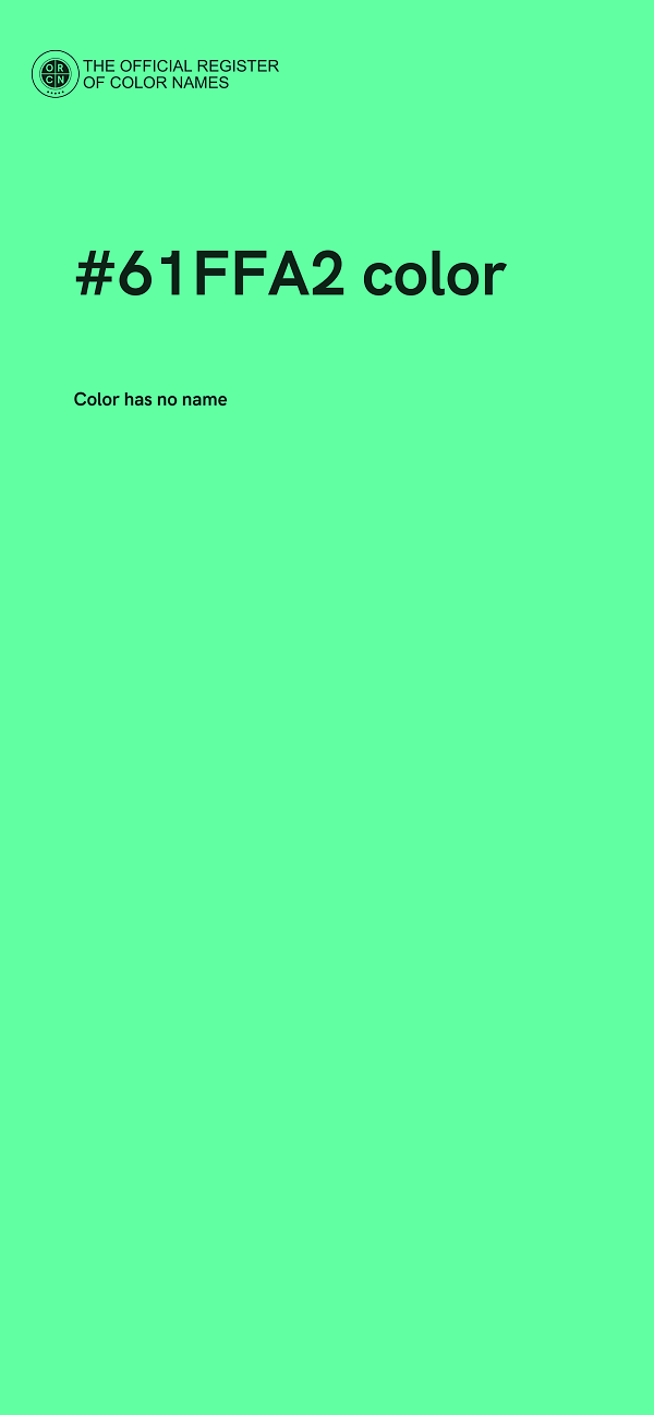 #61FFA2 color image