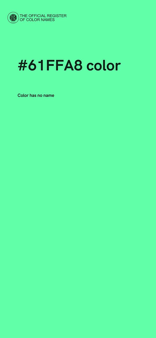 #61FFA8 color image