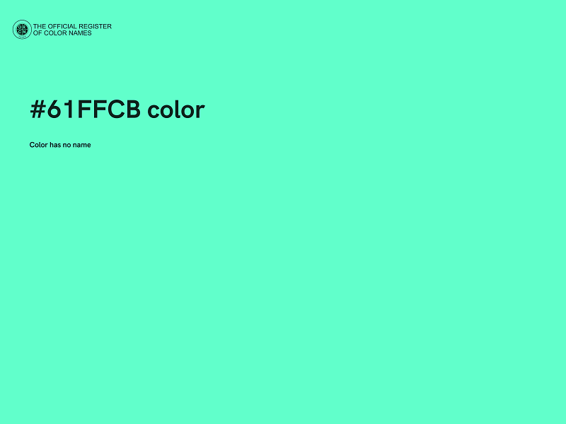 #61FFCB color image