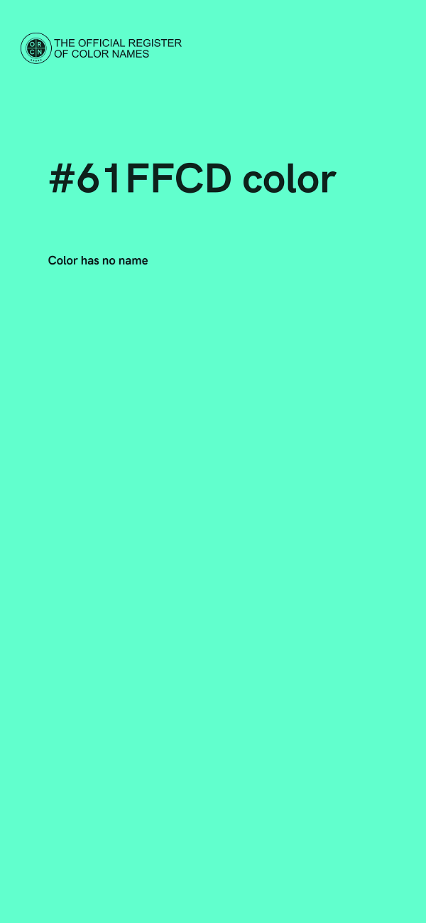 #61FFCD color image