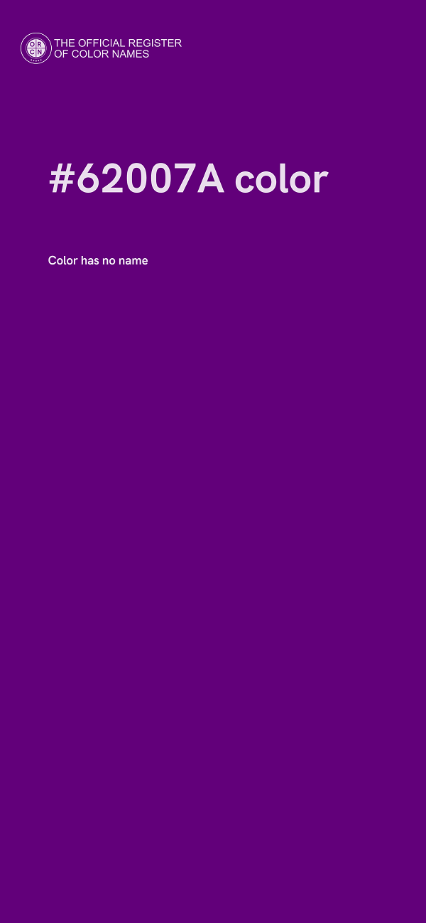 #62007A color image