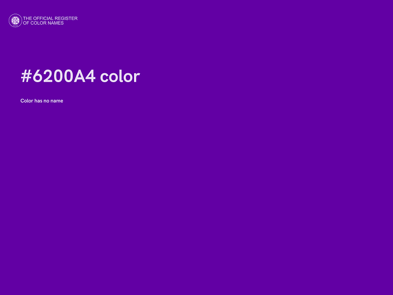 #6200A4 color image