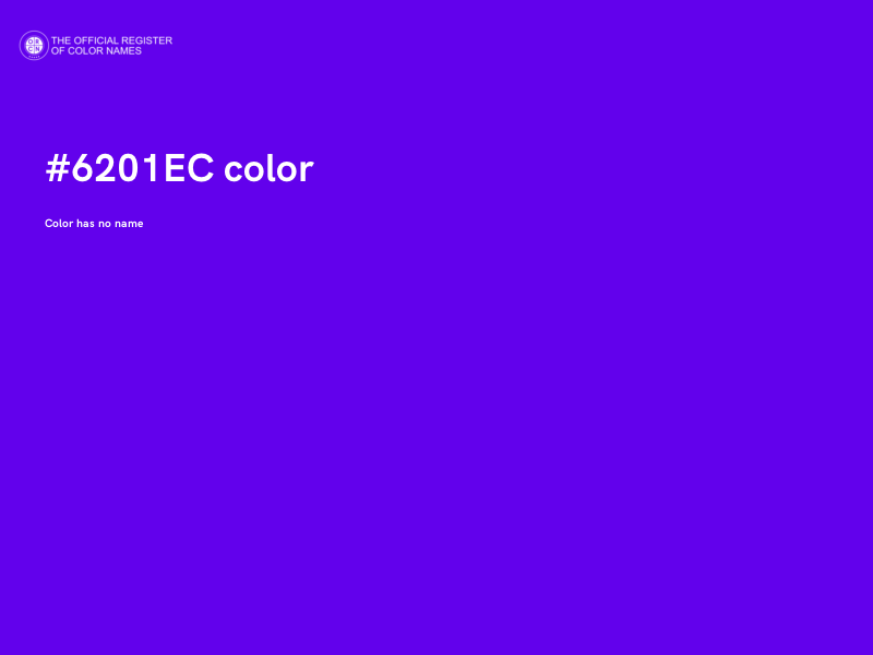 #6201EC color image