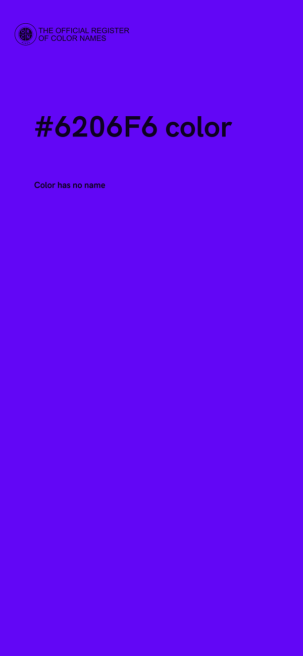 #6206F6 color image