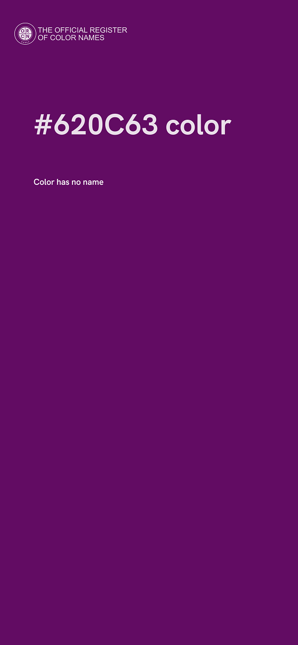 #620C63 color image