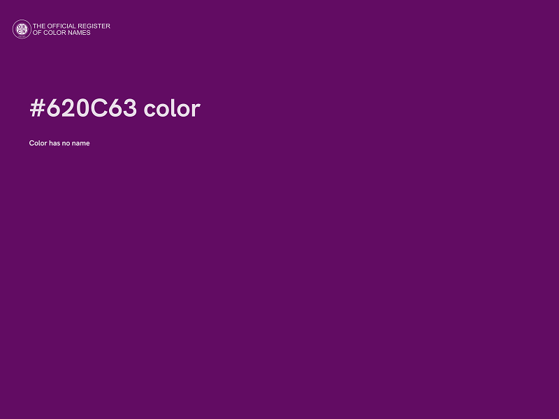 #620C63 color image