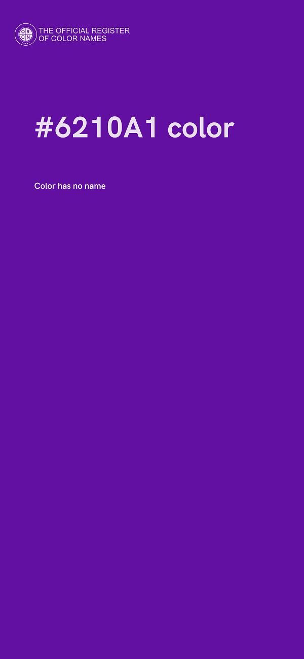 #6210A1 color image