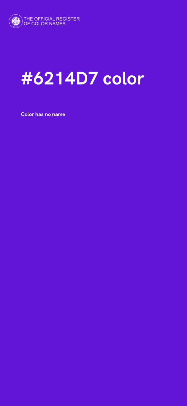 #6214D7 color image
