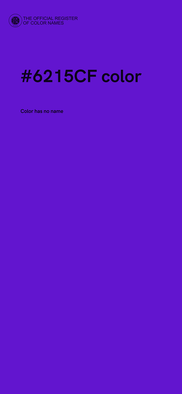 #6215CF color image